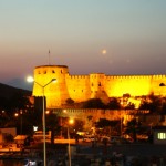 Bozcaada_7404 Bozcaada Kalesi Gece