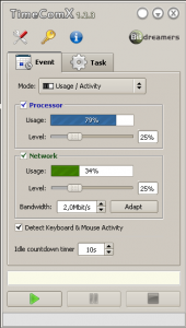 TimeComX - Usage Activity TimeComX - Usage Activity