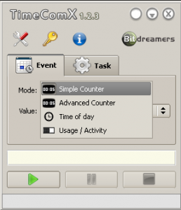 TimeComX Event Modes TimeComX Event Modes
